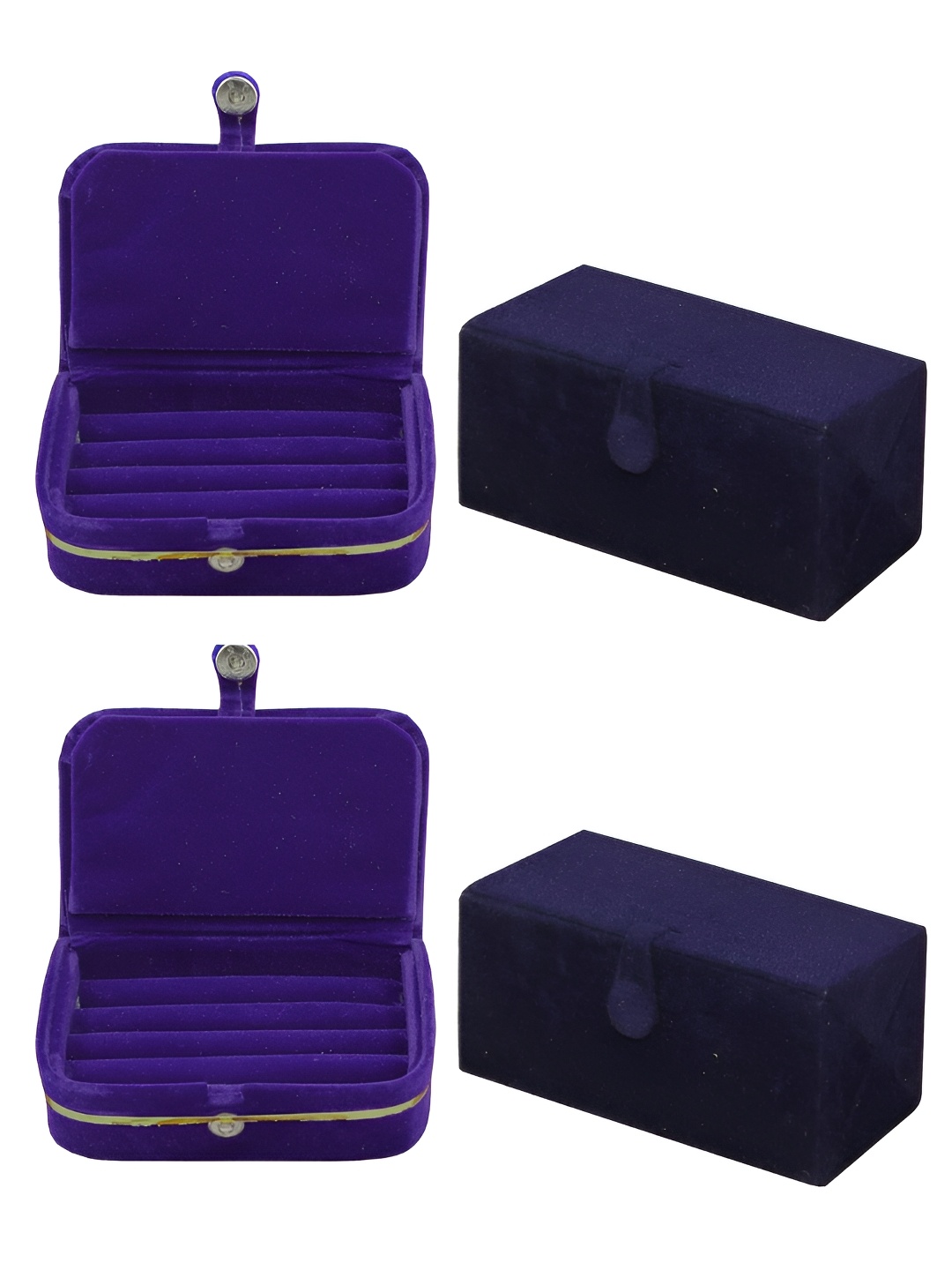 atorakushon Blue Set of 4 Reusable Jewellery Organiser Organisers