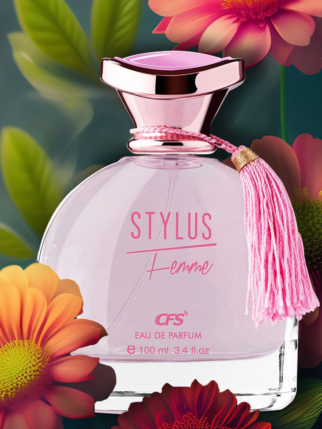 

CFS Stylus Pink Eau De Parfum 100ml & Oudh Black Perfume- 25ml