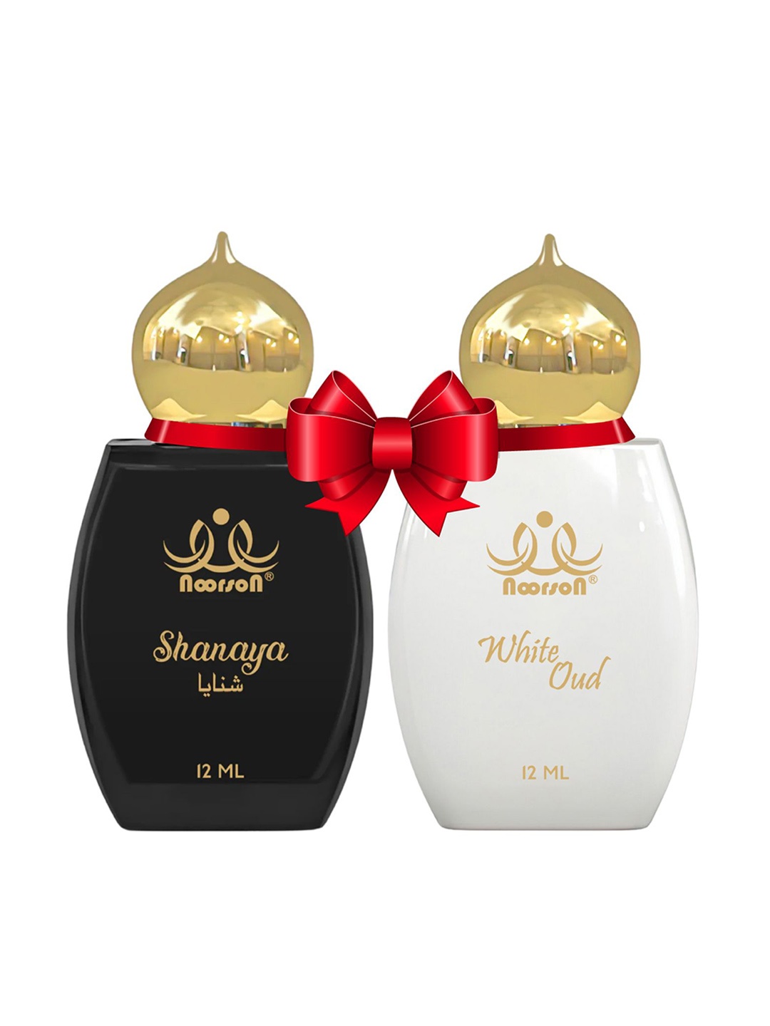 

Noorson Set of 2 Shanaya & White Oud Roll-On Long Lasting Attar - 12ml Each