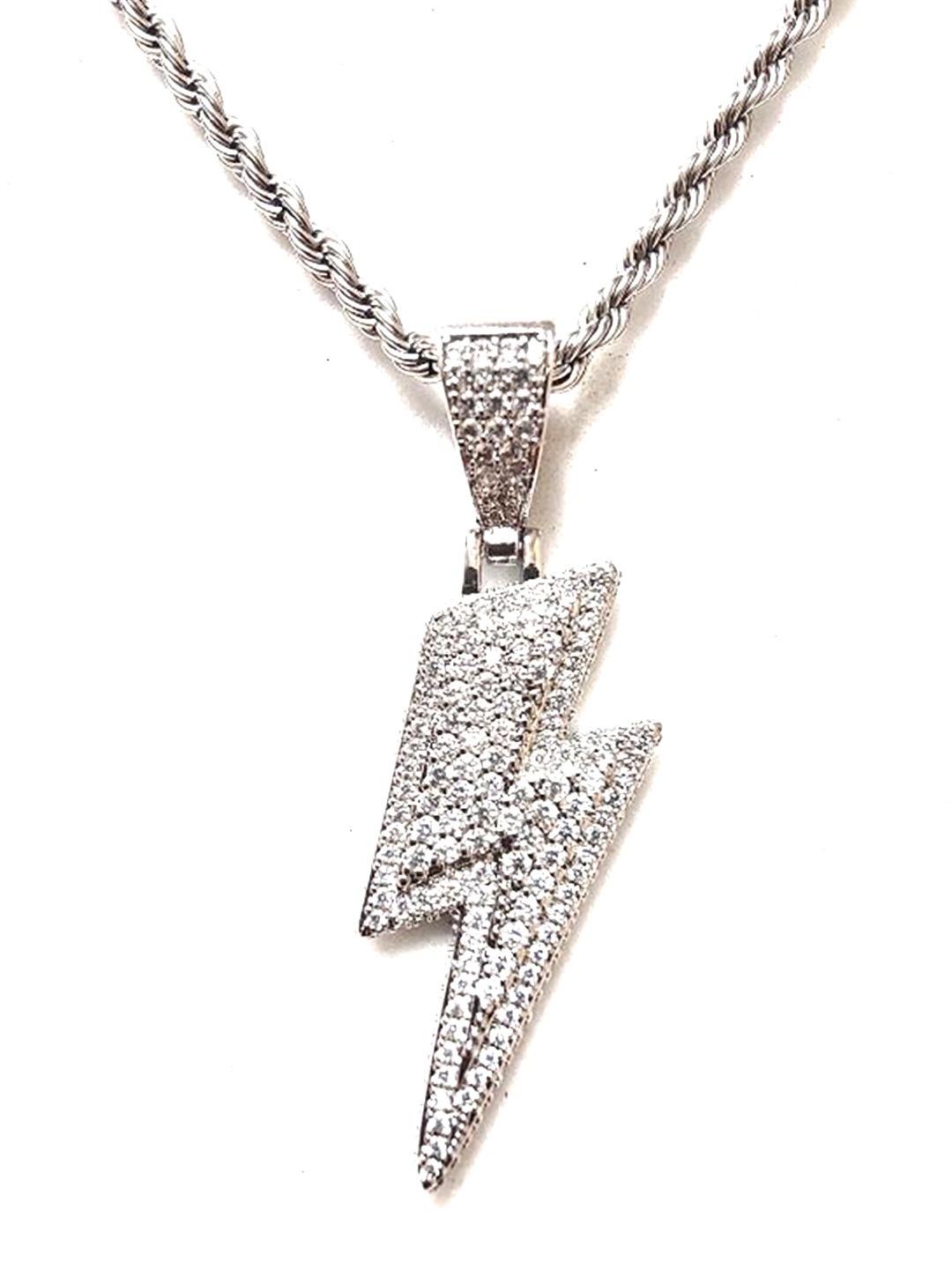 

FRESH ICE Quirky Pendants with Chains, Silver