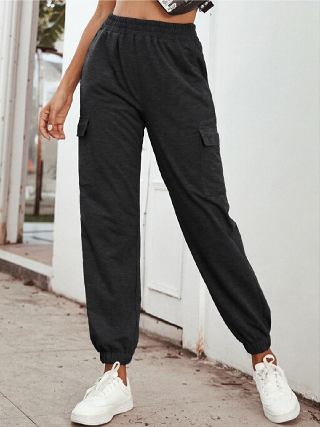 

StyleCast x Revolte Women Joggers Trousers, Black