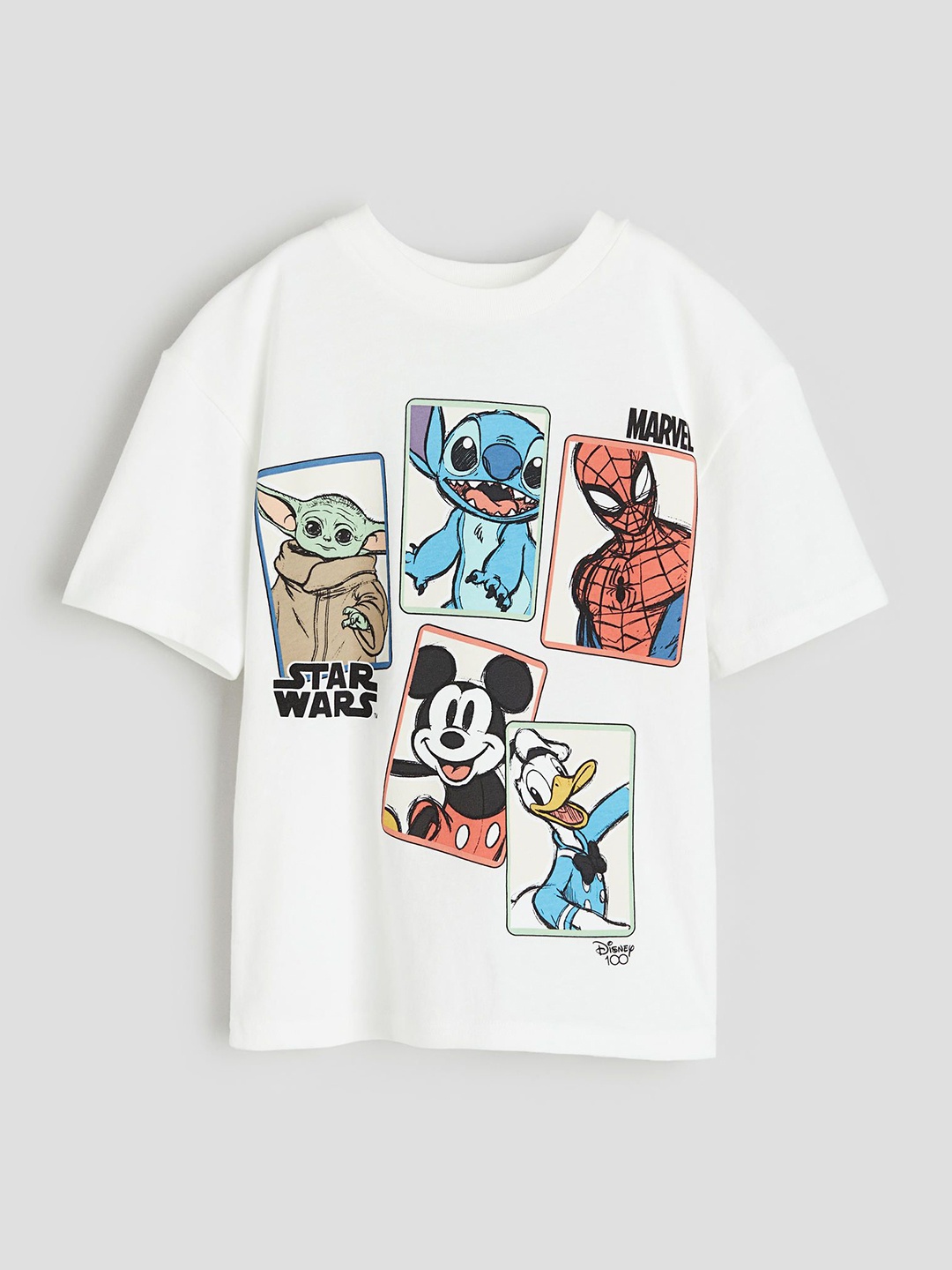 

H&M Boys Printed T-shirt, White