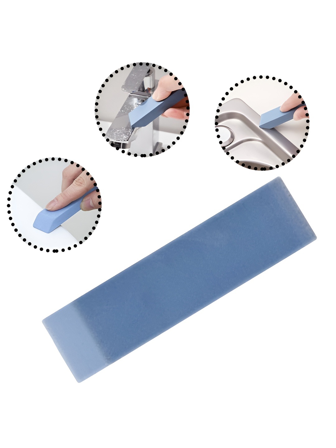 

P-Plus International Blue Reusable Rubber Limescale Eraser