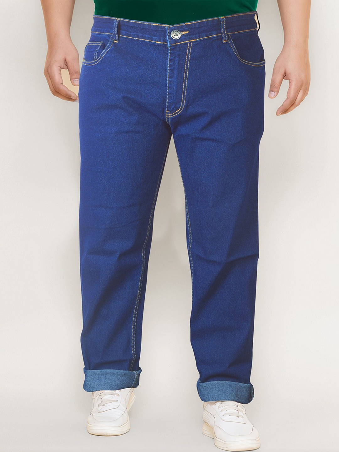 

Jb Just BLACK Men Clean Look Stretchable Jeans, Blue