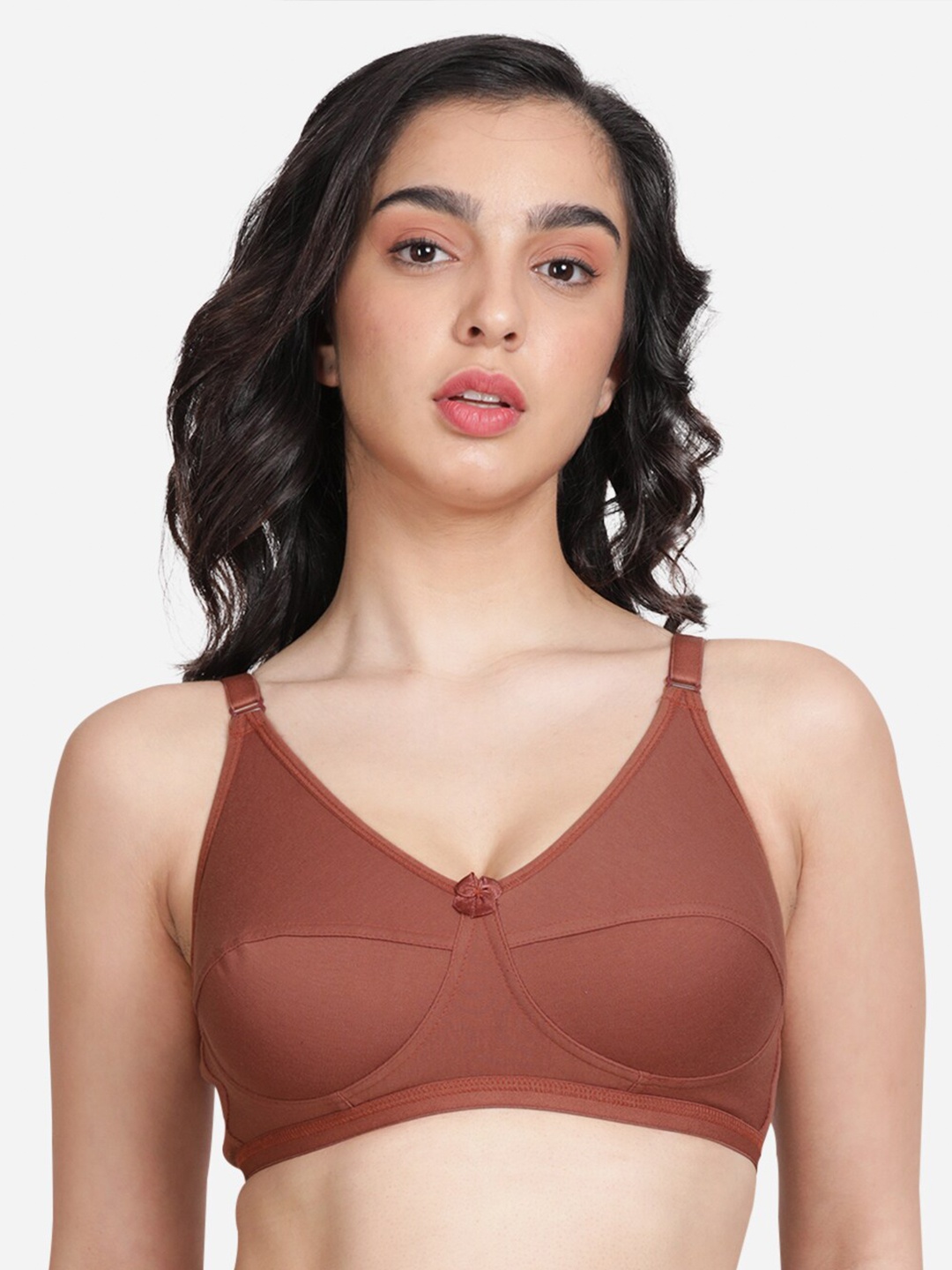 

Susie Bra Medium Coverage Non Padded All Day Comfort, Brown