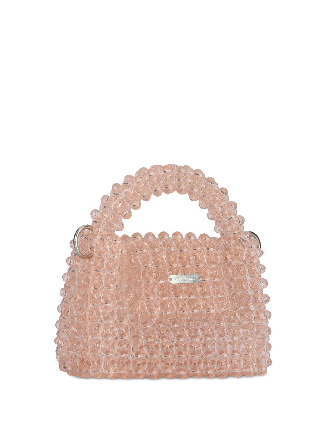 

LA ELLORE Women Swagger Sling Bag with Fringed, Pink