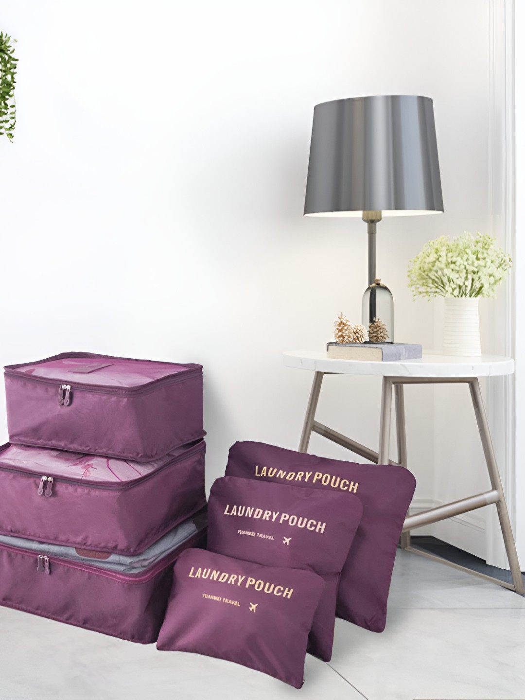 

NeonateCare Maroon 6 Pieces Reusable Multi-Utility Organisers