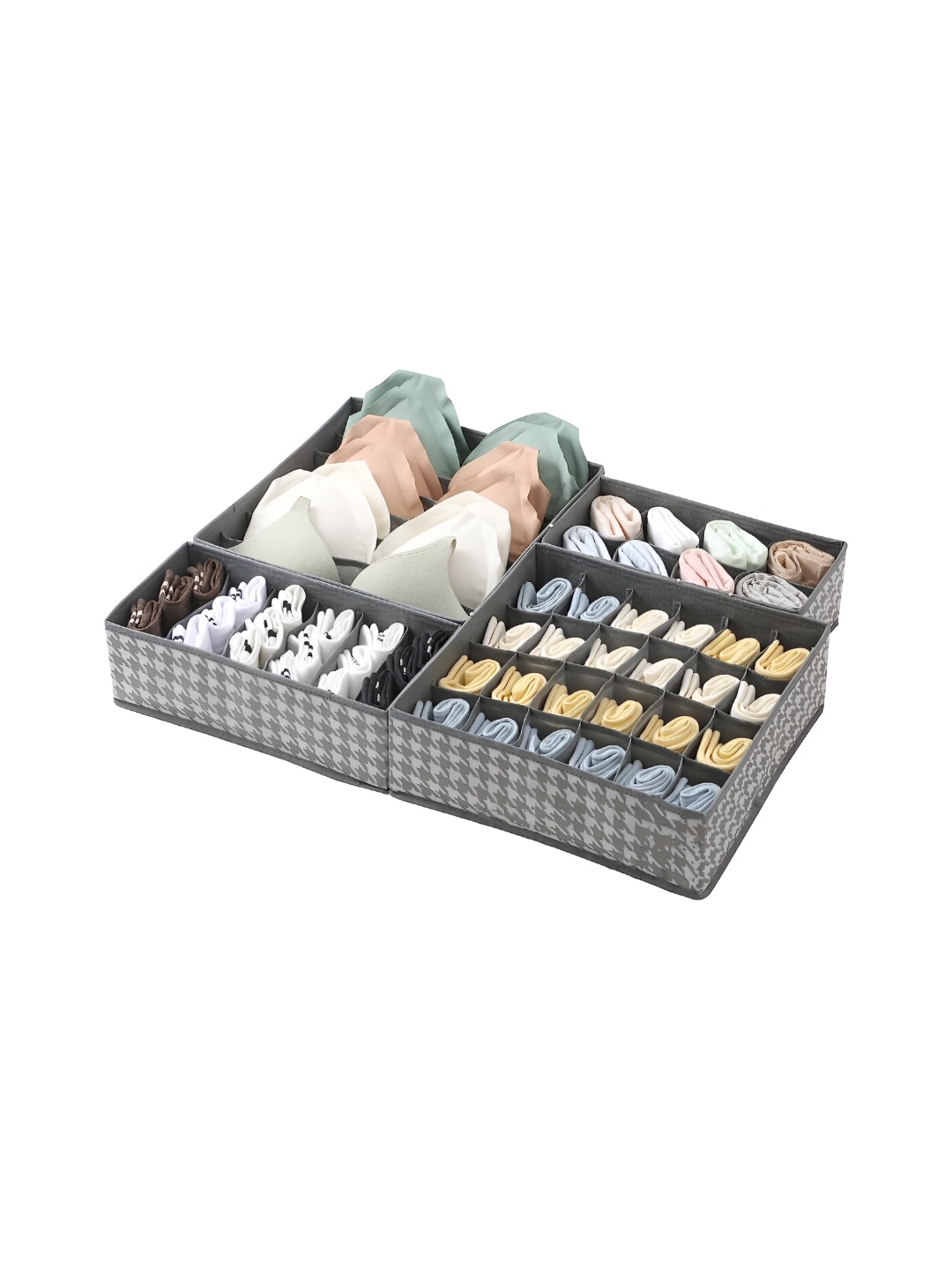 

NeonateCare Grey 4 Pieces Reusable Separator Organisers