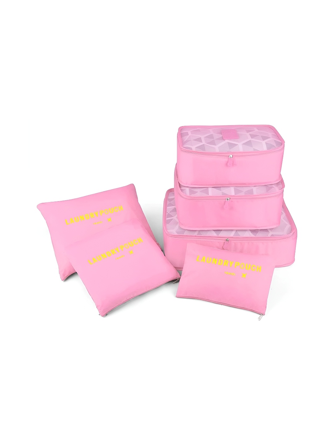 

NeonateCare Pink 6 Pieces Reusable Multi-Utility Organiser Organisers