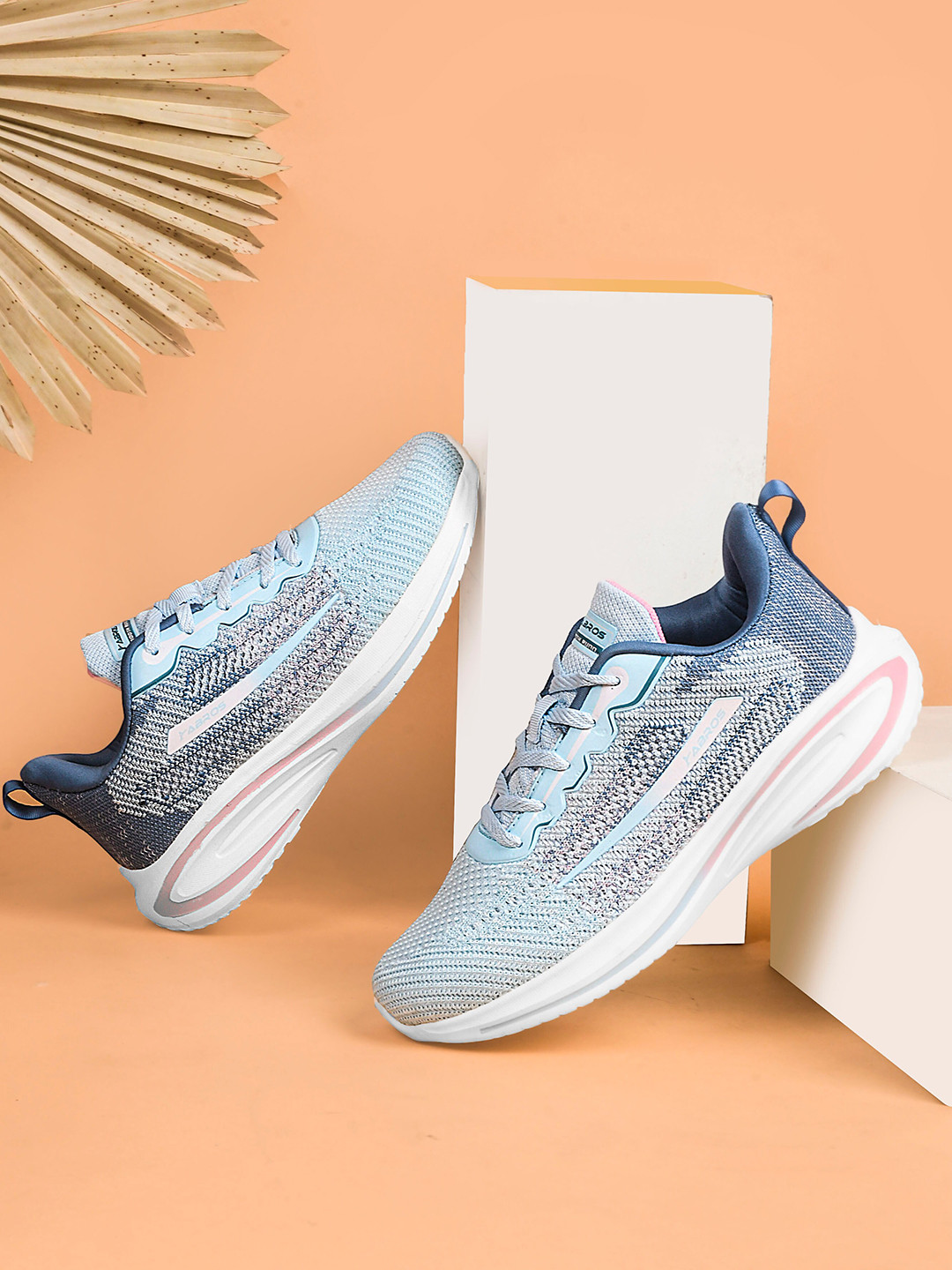 

ABROS Women Mesh Running Shoes, Blue