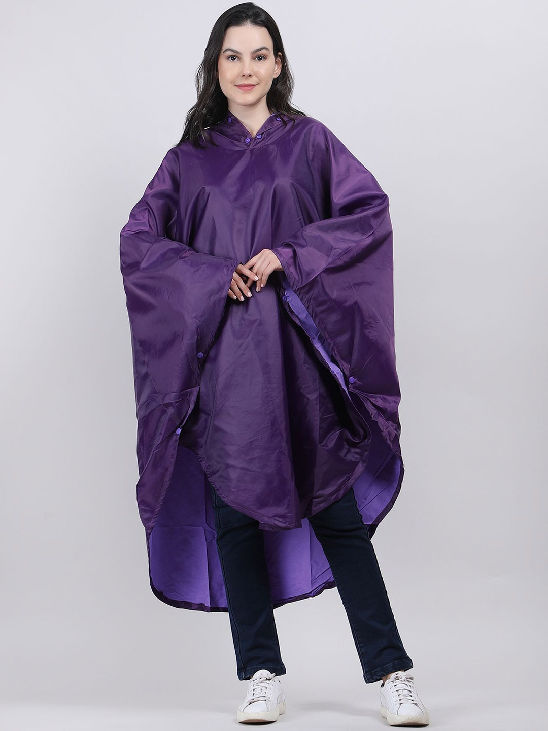 

Super Reversible Waterproof Rain Jacket, Purple