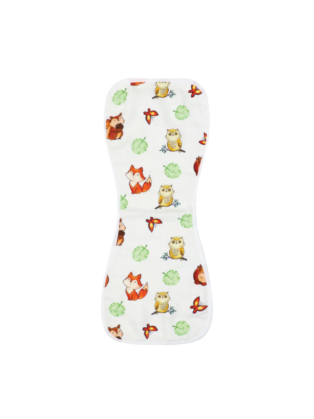 

A Toddler Thing Infant Aloe Vera Printed Bips, White