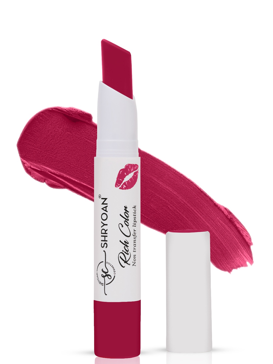 

SHRYOAN Non-Transfer Waterproof Long Stay Lipstick -3.2g- Cherry Pop 09, Pink