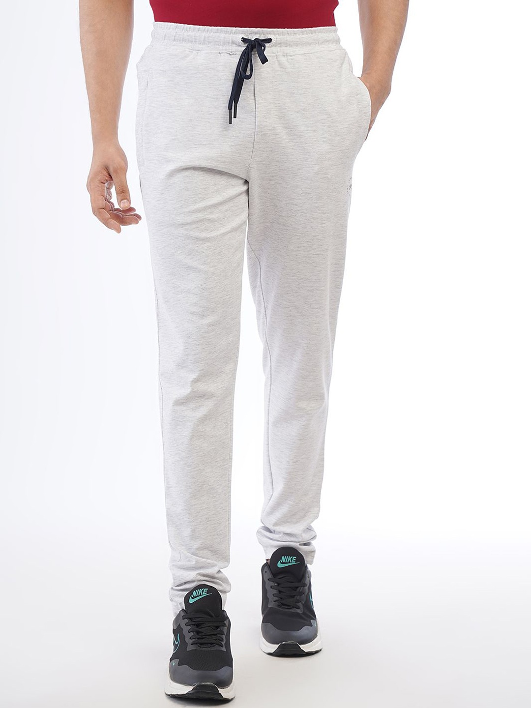 

JADE BLUE Men Slim Fit Track Pants, Grey