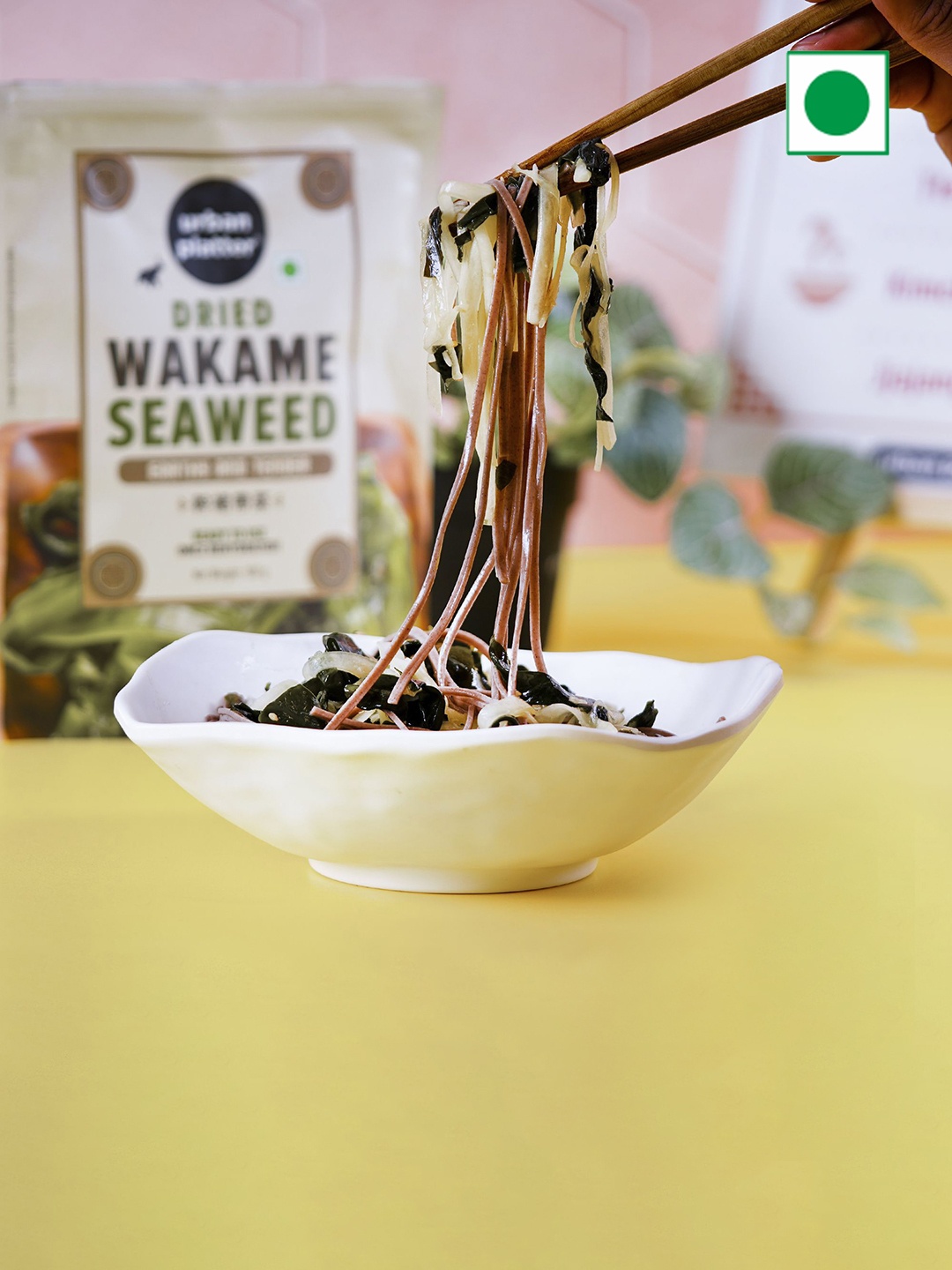 

URBAN PLATTER Wakame Seaweed 50g, Green