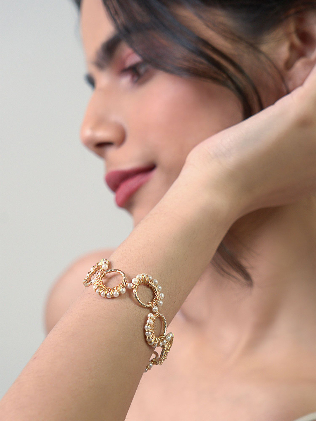 

D'oro Gold-Plated Link Bracelet
