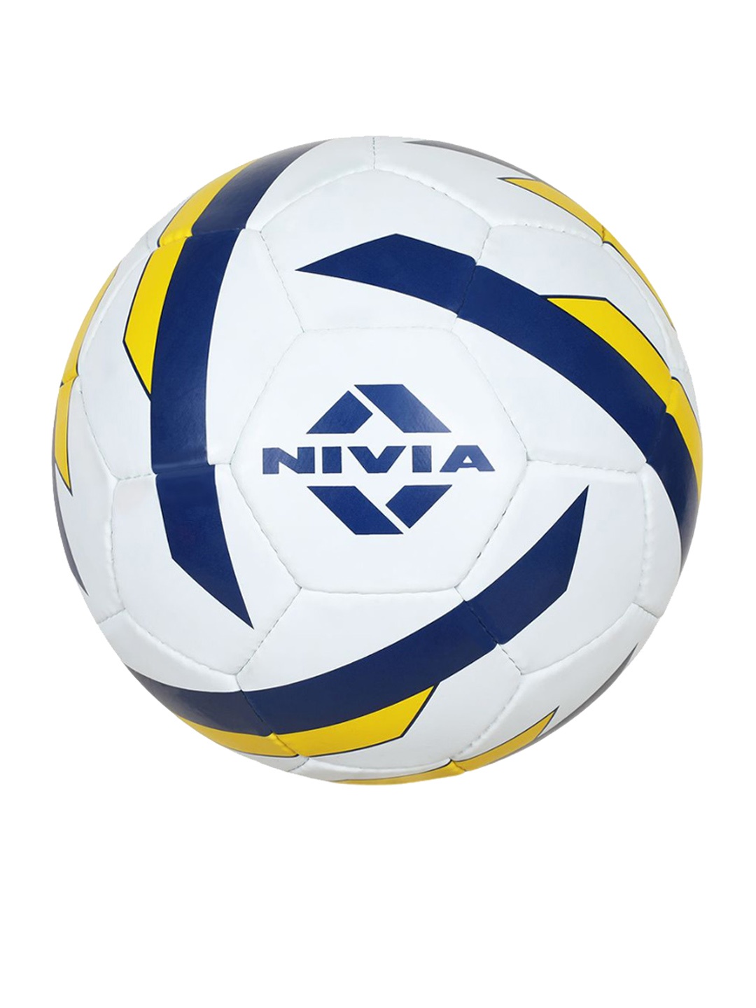 

NIVIAVega 32 Panel Rubberized Stitched Football Size-5, White