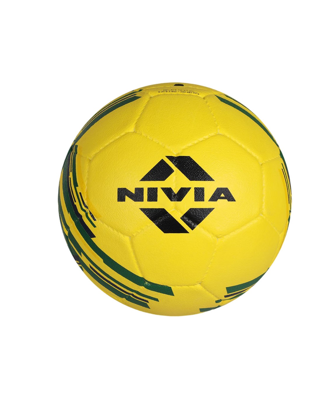 

NIVIA Country Colour (Brazil) Rubber Moulded Football Size-3, Yellow