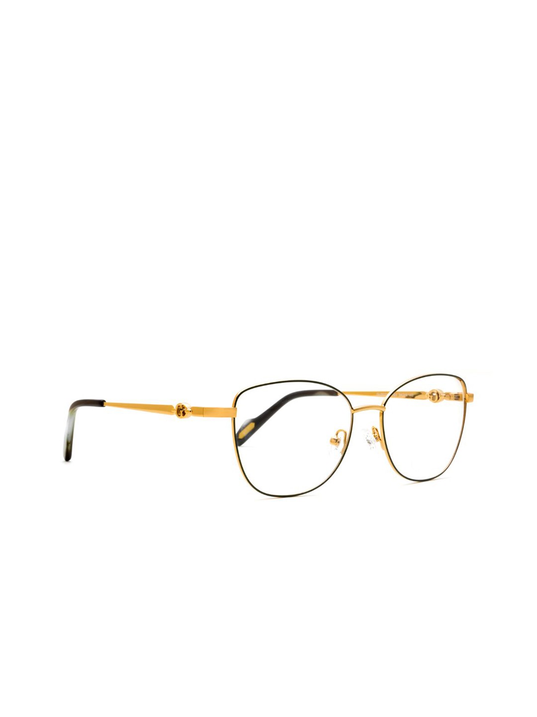 

GUESS Women Full Rim Oval Frames, Yellow