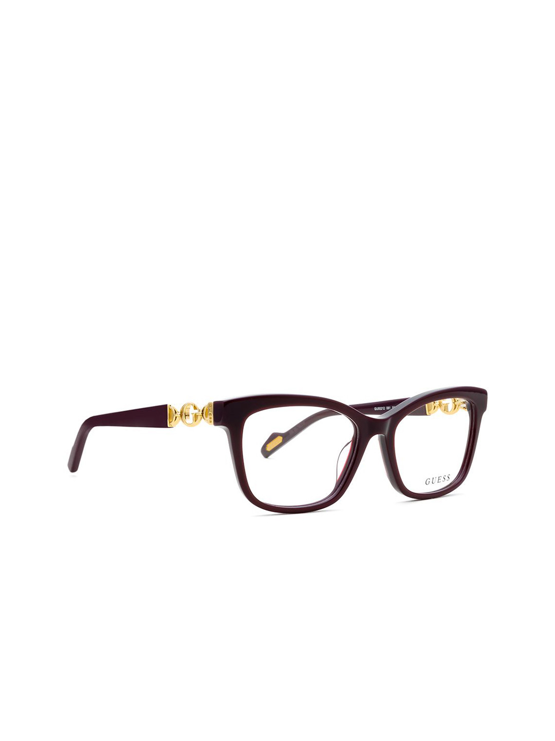 

GUESS Women Full Rim Square Frames, Purple