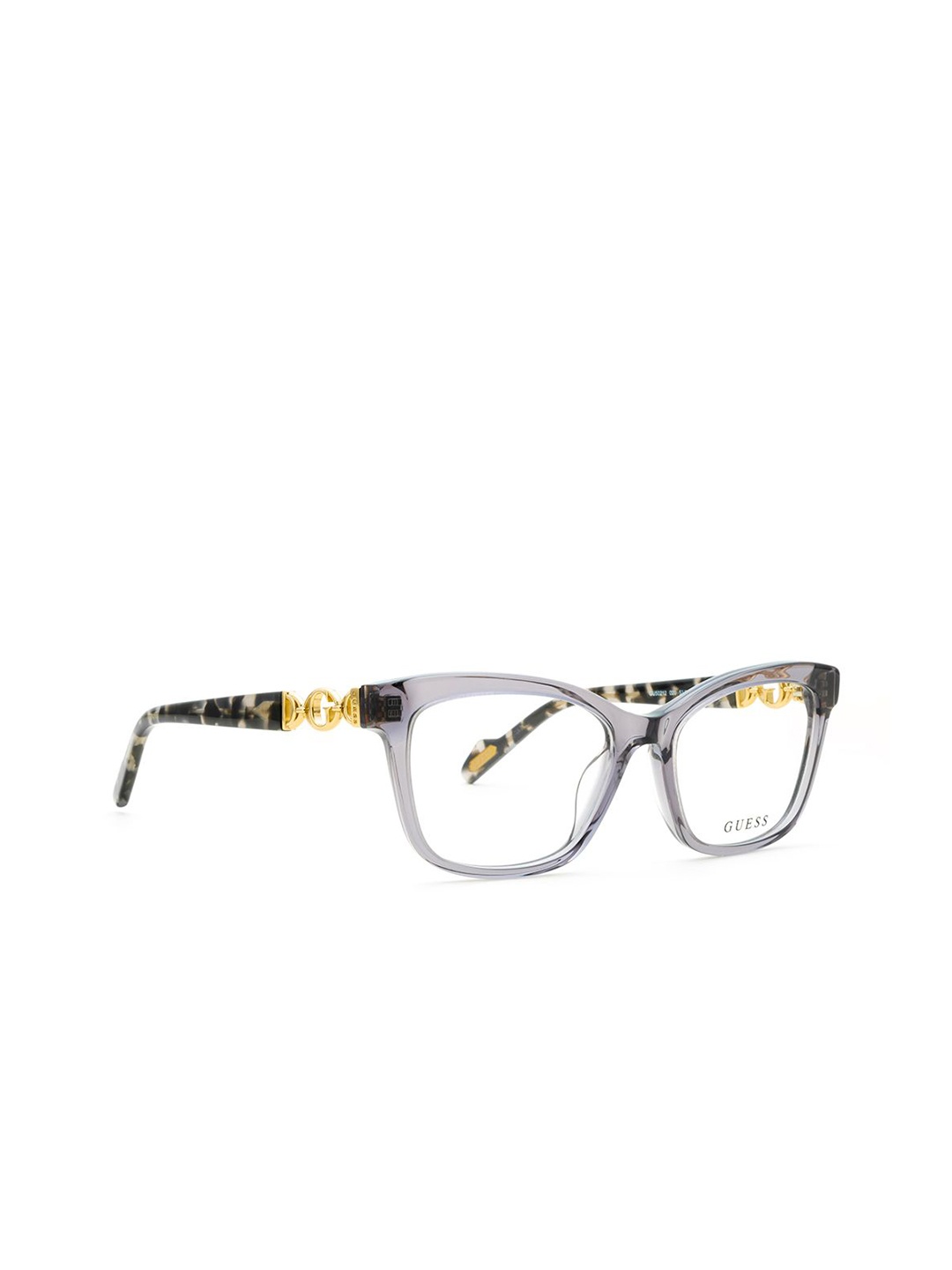 

GUESS Women Abstract Full Rim Square Frames, Grey