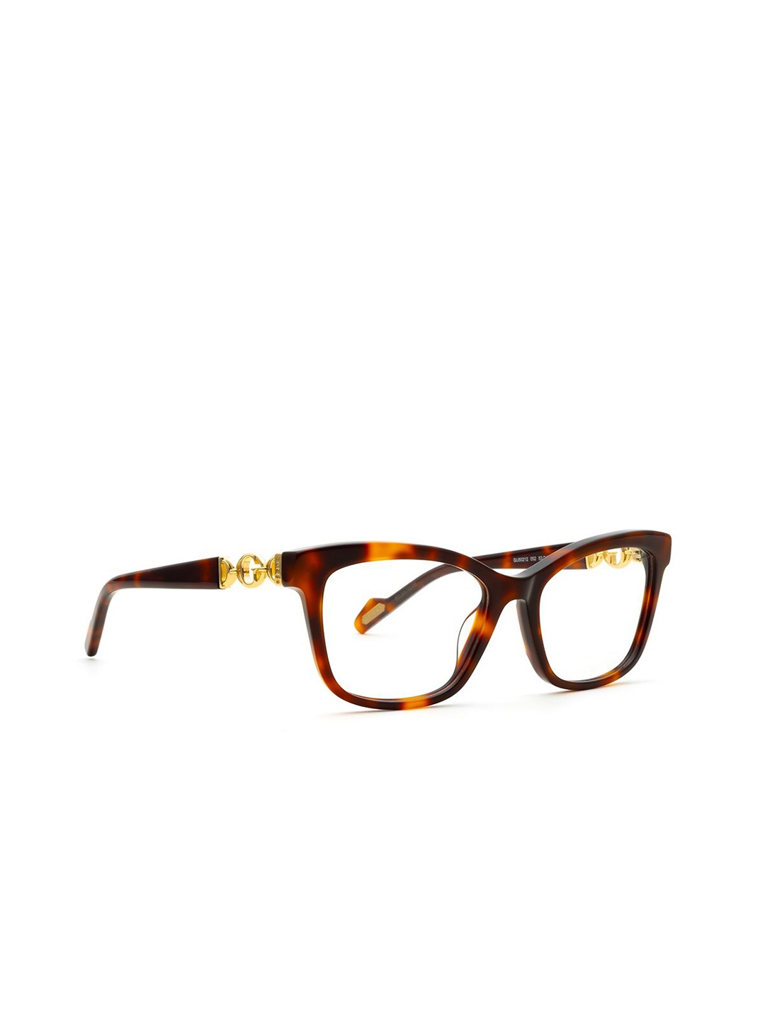 

GUESS Women Abstract Full Rim Square Frames, Brown