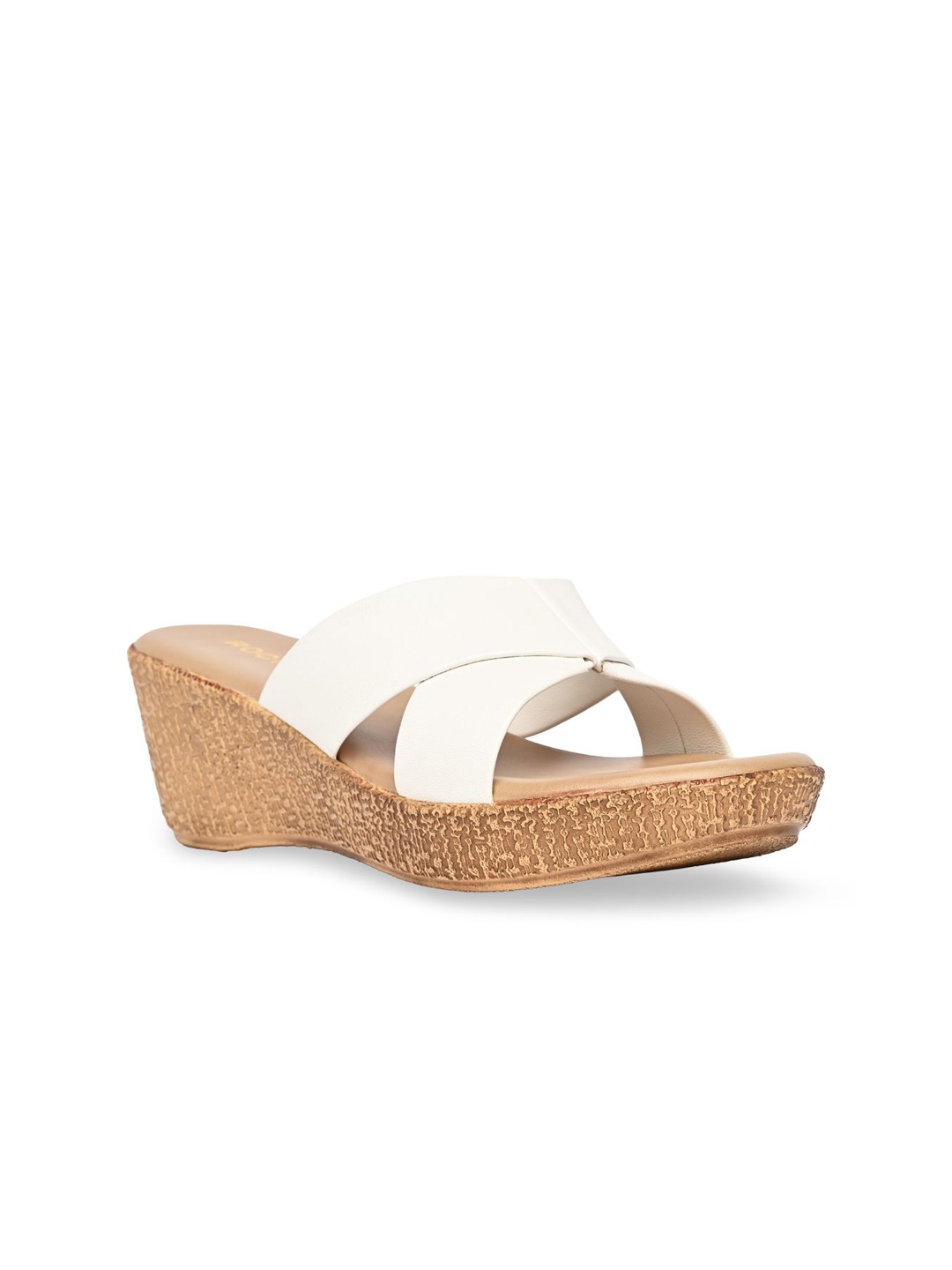 

Rocia Open Toe Wedge Heels, White