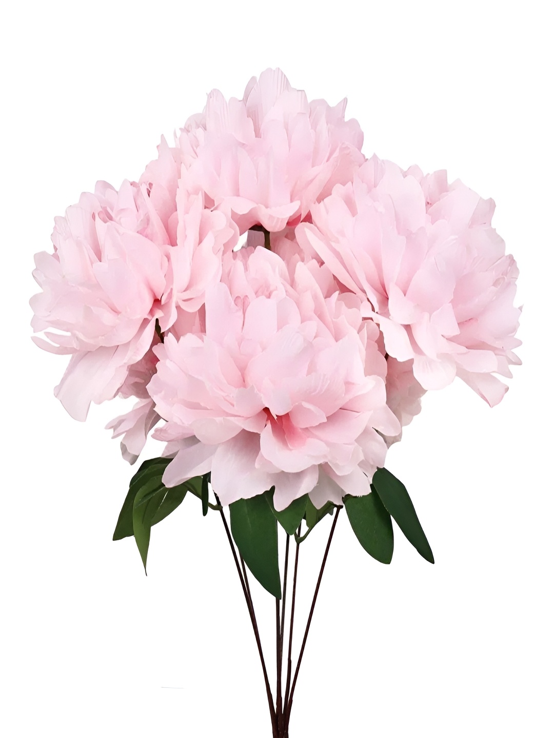 

XERGY Pink & Green Peony Artificial Flower