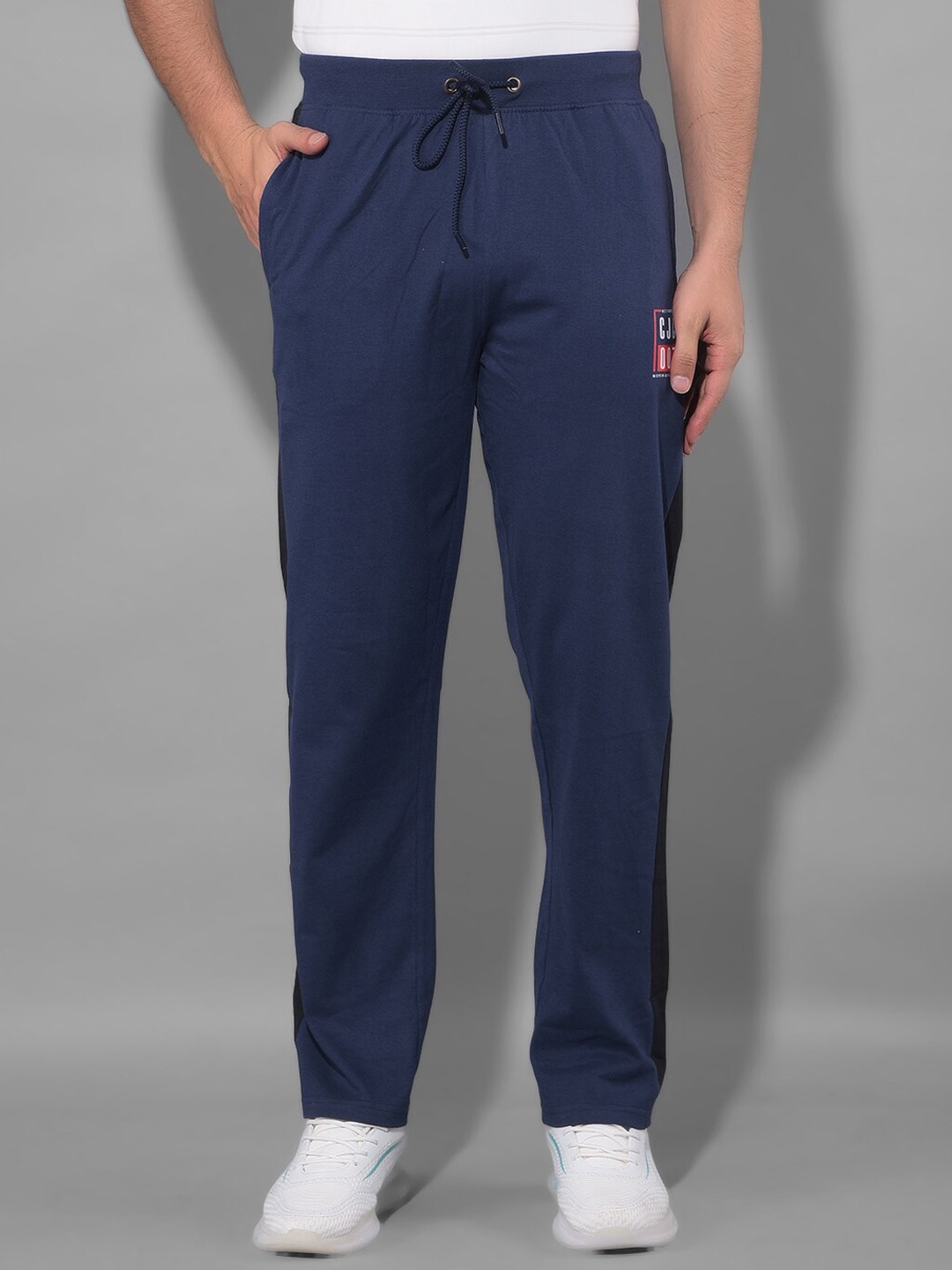 

COBB Men Cotton Lower Track pant, Blue