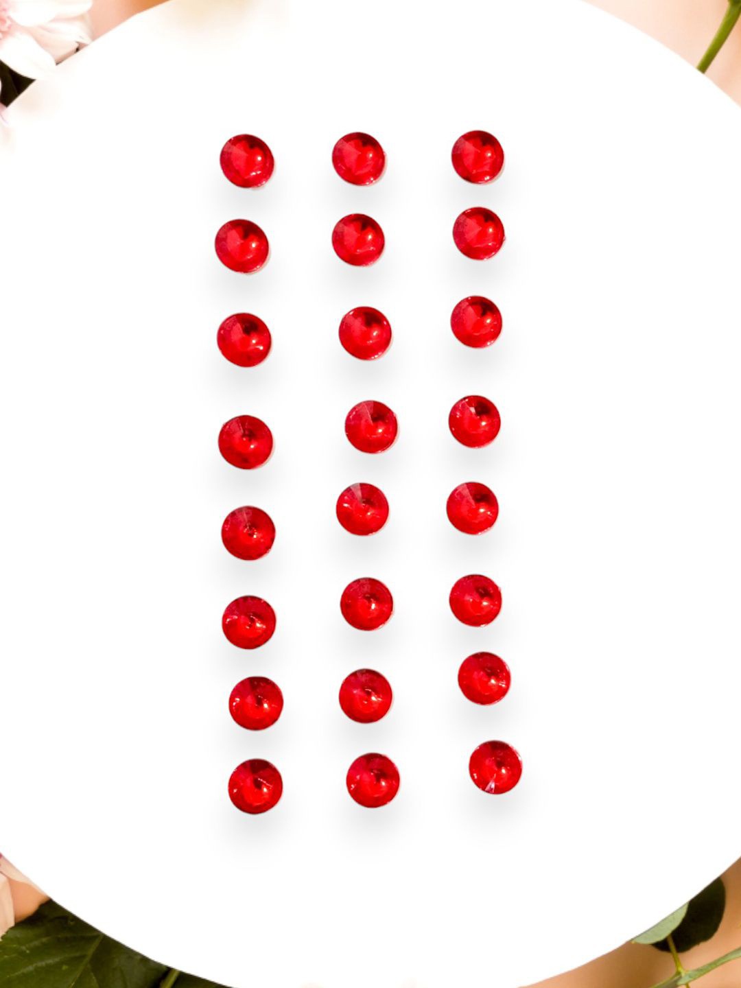 

Hair Flare Women Set Of 24 Hair Accessory, Red