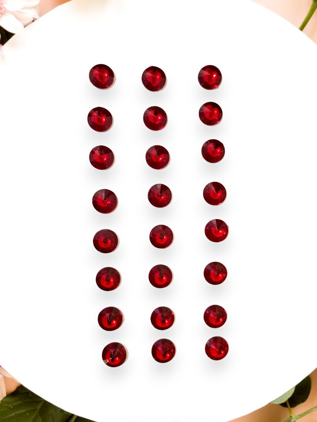 

Hair Flare Women Set Of 24 Hair Accessory, Maroon