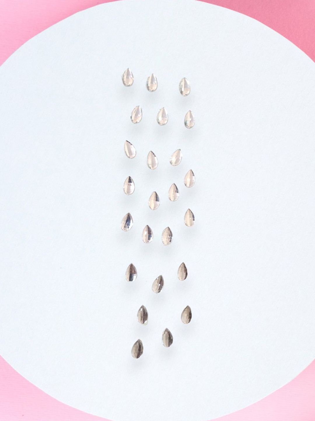 

Hair Flare Women Set Of 24 Embellished Hair Accessory, Silver