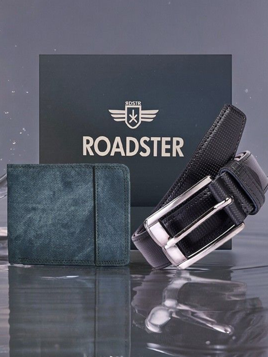 

Roadster Men Accessory Gift Set, Blue
