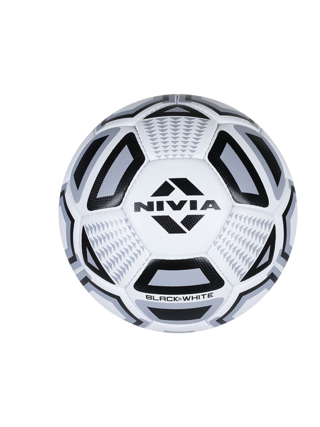 

NIVIA 32 Panel Rubberized Stitched Football Size-5, White