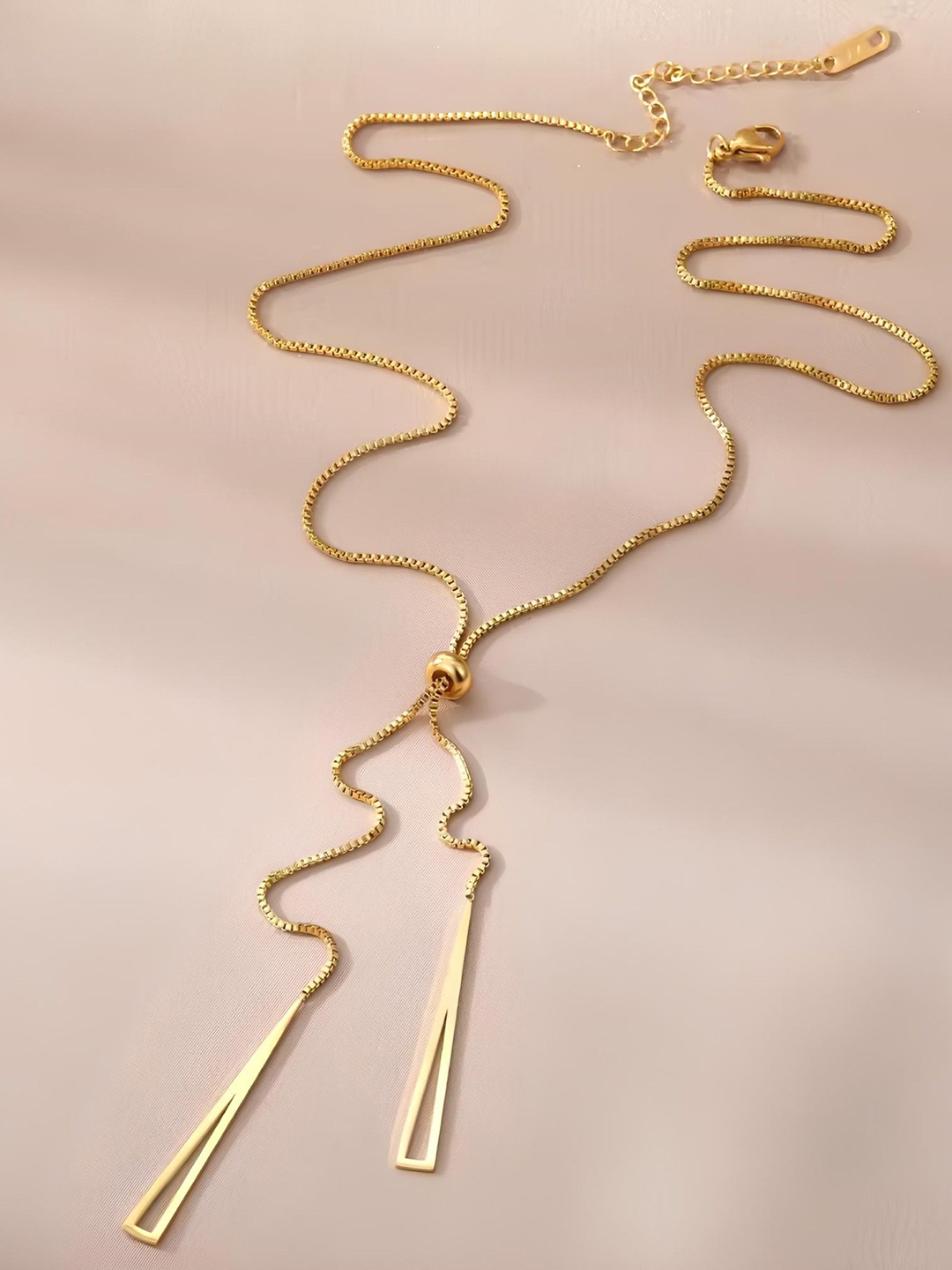 

KARISHMA KREATIONS Gold Plated Stainless Steel Pendant with Chain