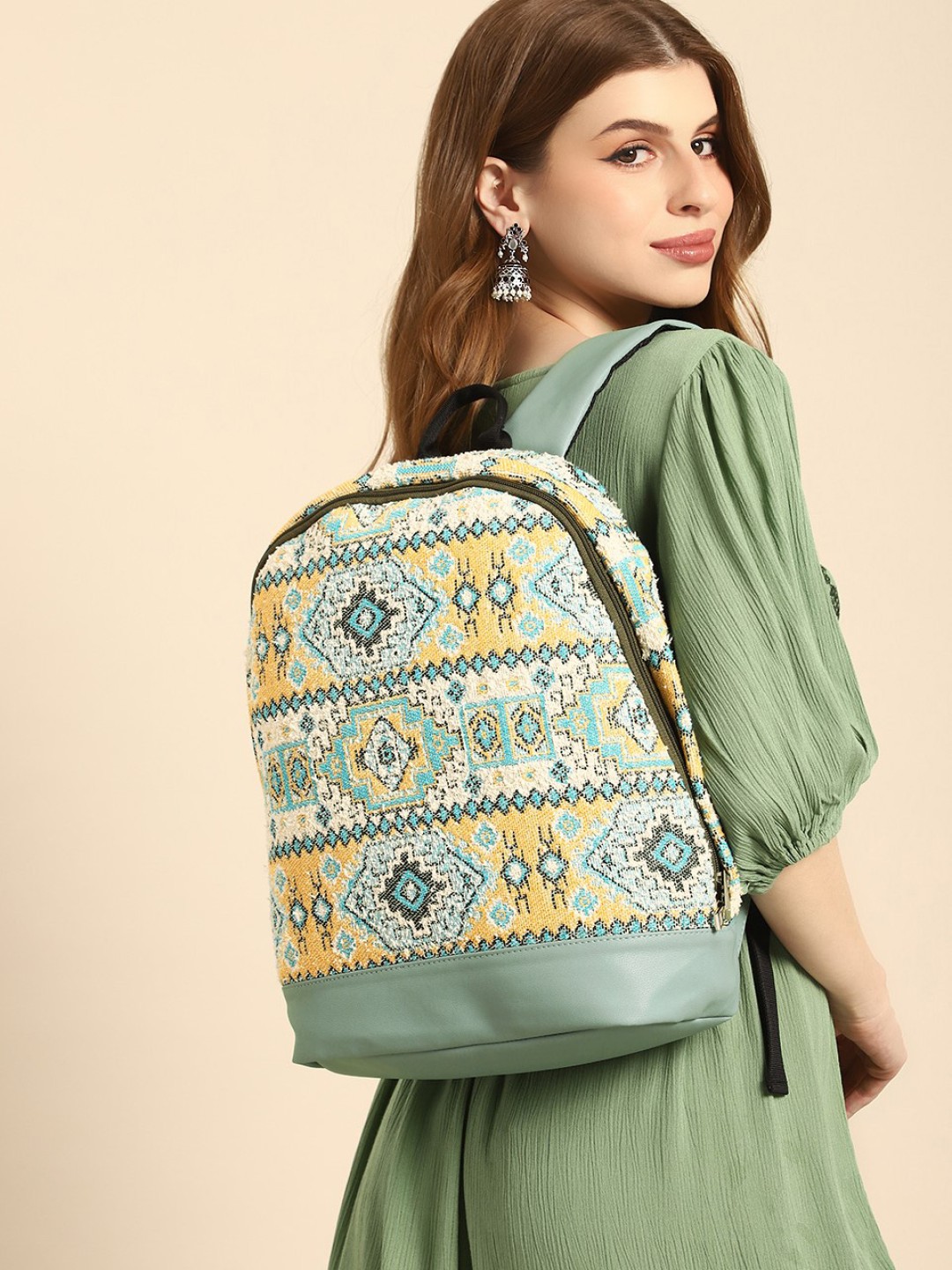 

Anouk Textured Backpack, Multi