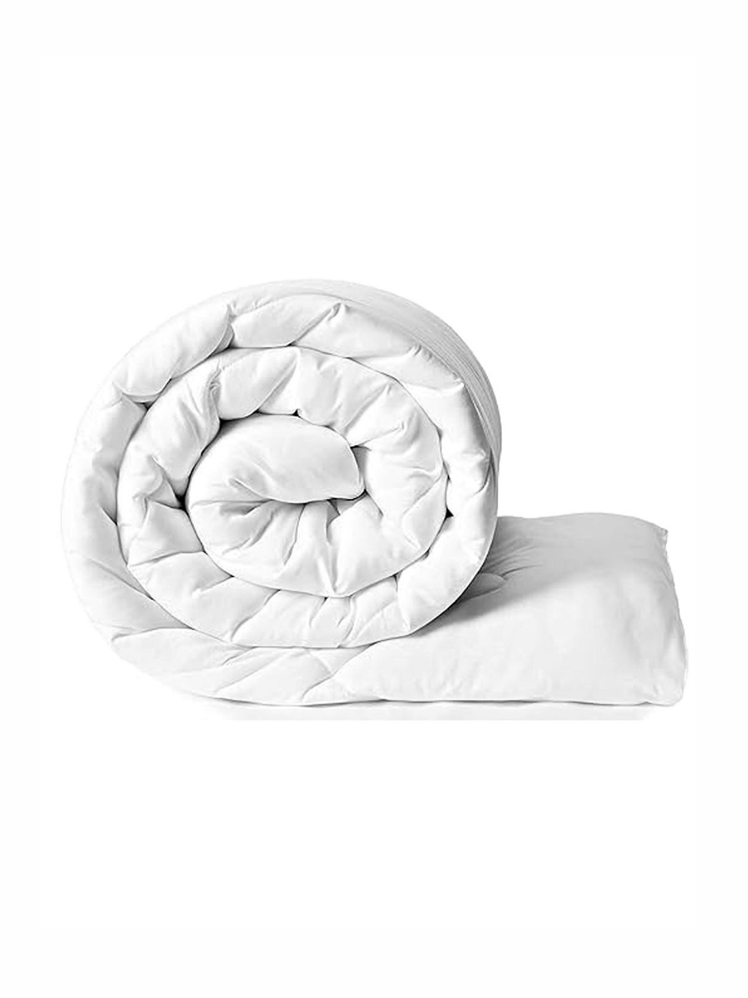 

WINSTON HOME White Heavy Winter 300 GSM Microfiber Double King Bed Comforter