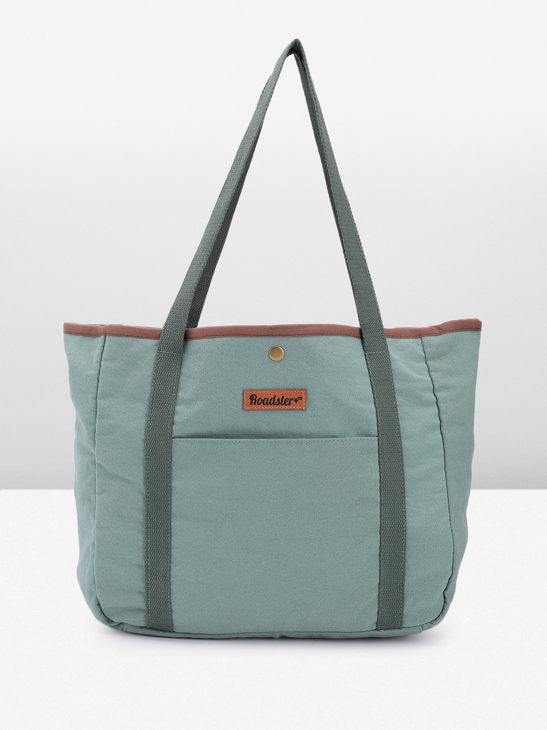 

Roadster Women Solid Tote Bag, Green