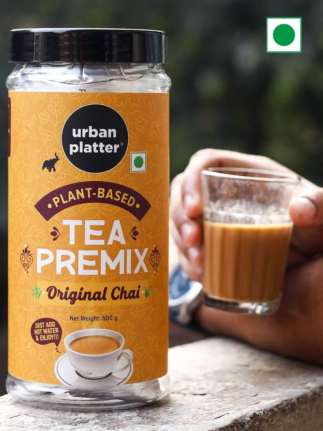 

URBAN PLATTER Tea Premix Original Chai-500G, Black