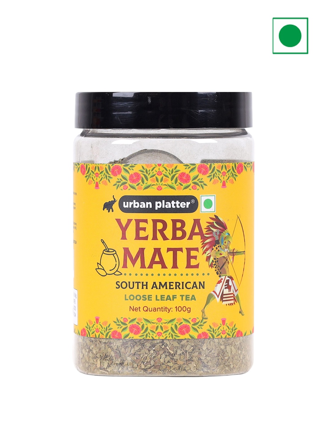 

URBAN PLATTER Yerba Mate Tea-100G, Assorted