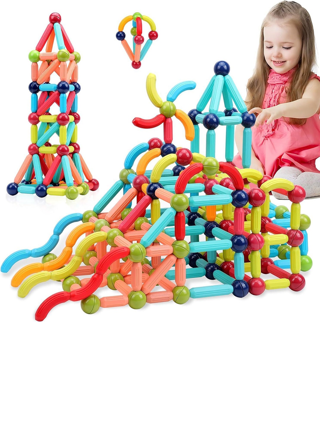 

PLANET of Toys Kids Skill Development, Red