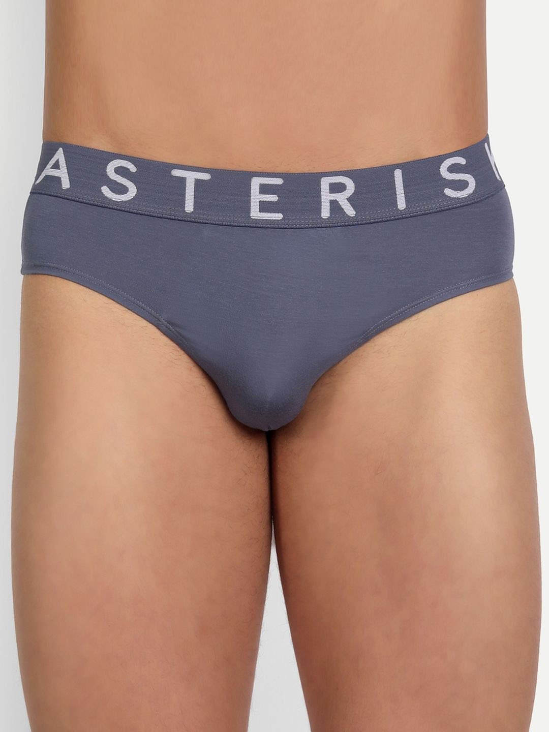 

Asterisk Men Premium Antimicrobial Micromodal Briefs MBR-SBL-04, Blue