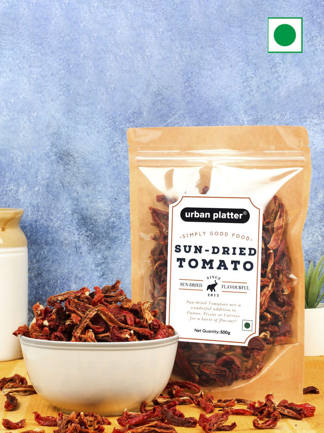 

URBAN PLATTER Sun Dried Tomato Herbs & Seasonings-500g, Red