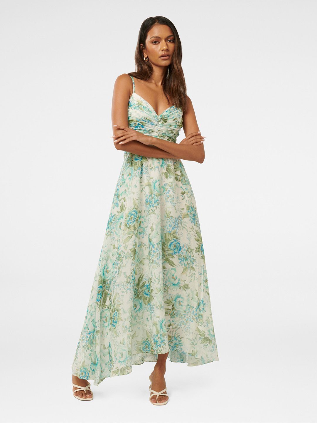 

Forever New Floral Print A-Line Dress, Multi