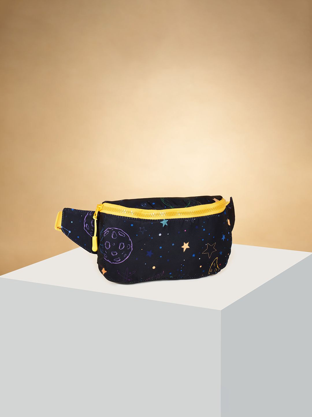 

Pantaloons Junior Embellished Structured Handheld Bag, Navy blue