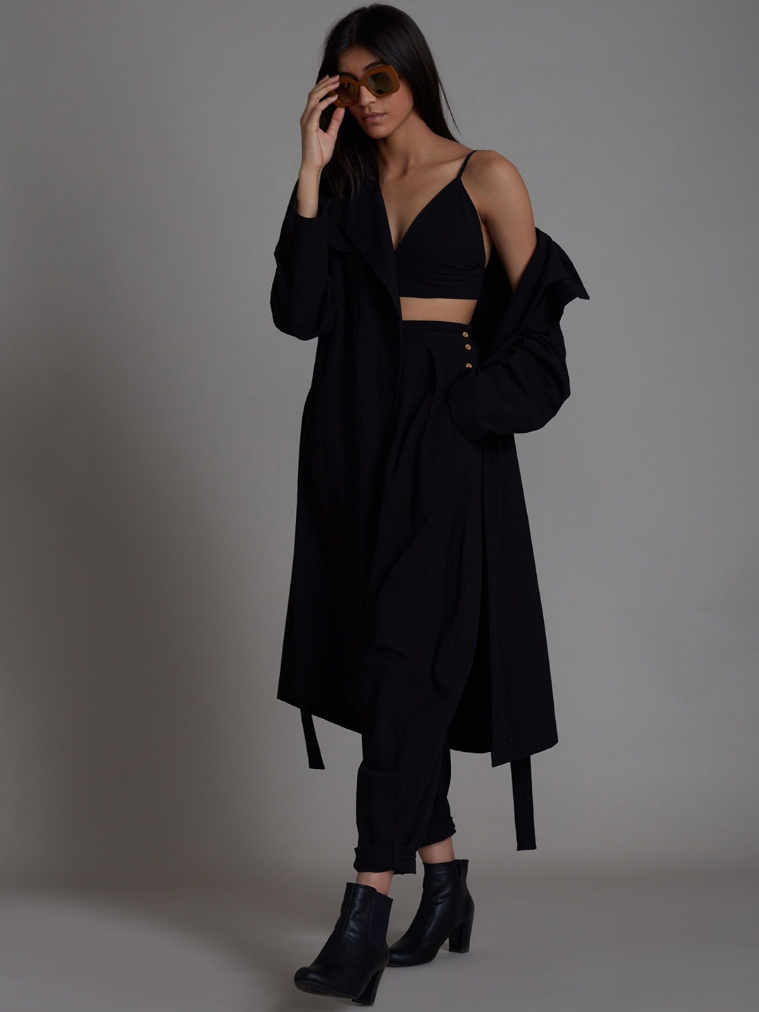 

MATI Women without Longline Tailored Jacket, Black