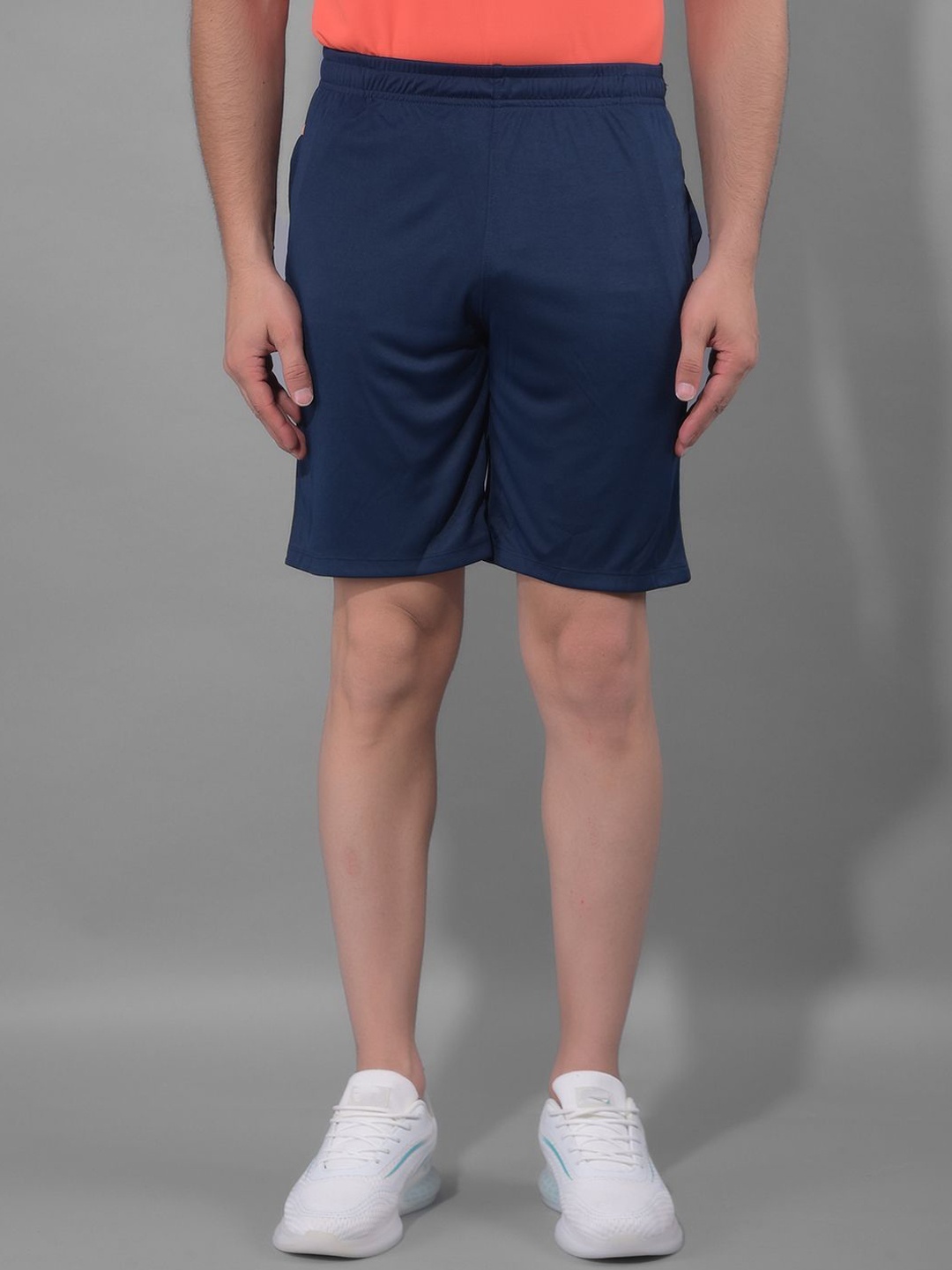 

Force NXT Men Antimicrobial Technology Training or Gym Sports Shorts, Navy blue