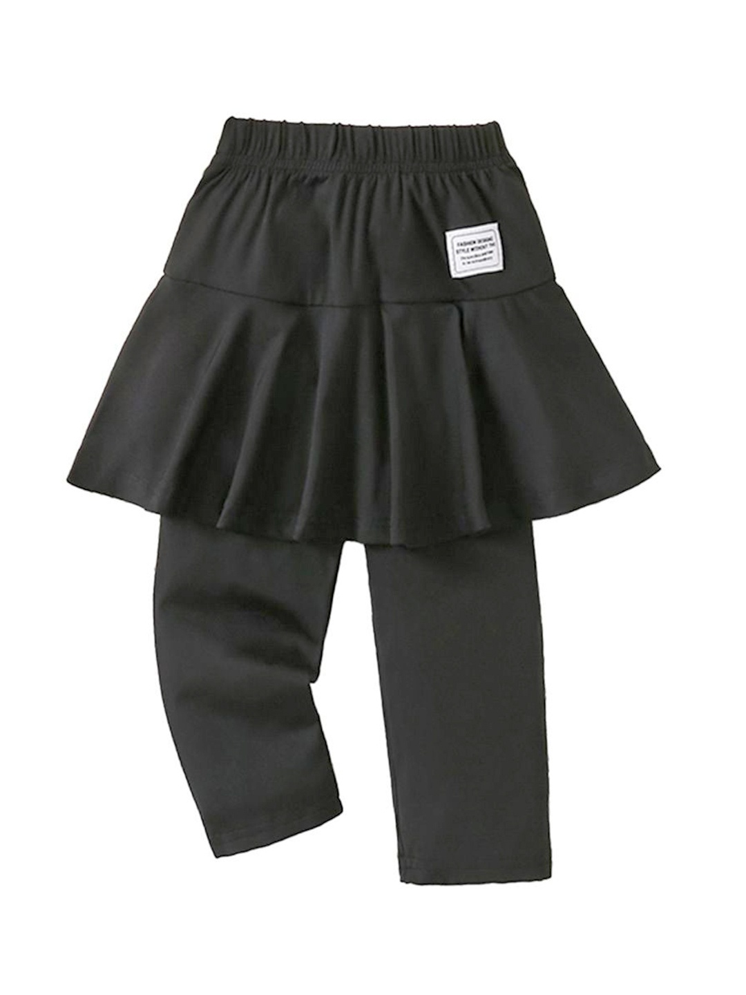 

StyleCast x Revolte Girls Easy Wash Trousers, Black