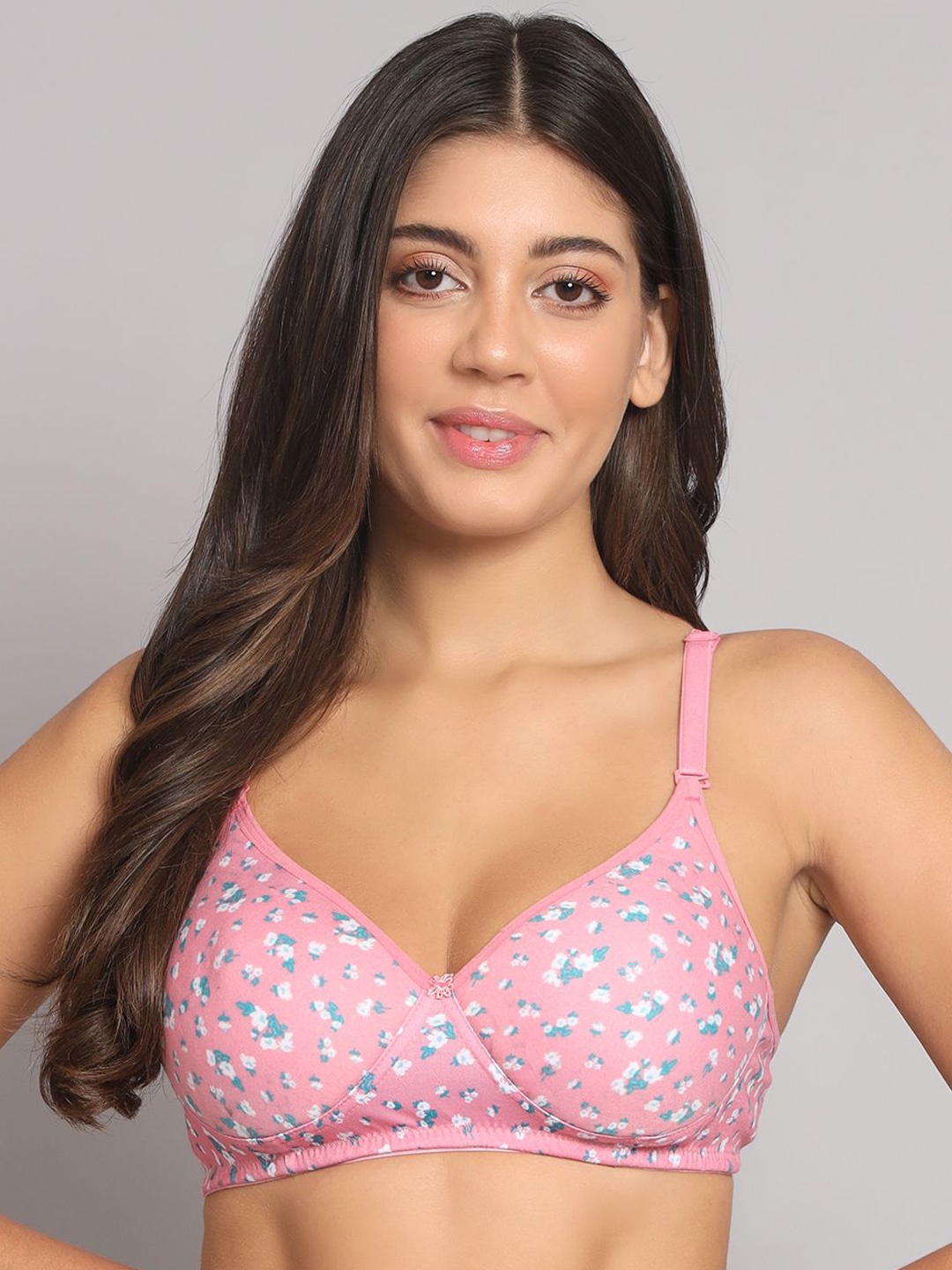 

R Cube Pack Of 2 Full Coverage Lightly Padded Super Support T-shirt Bra-All Day Comfort, White