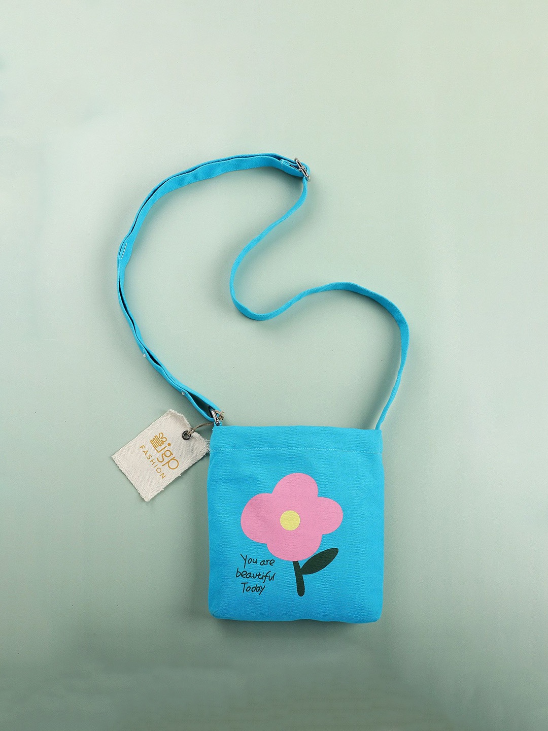 

IGP Beautiful Today Printed Canvas Sling Bag, Blue
